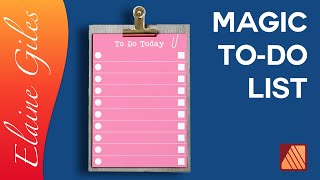 Create a Magic To Do List in Affinity Publisher [upl. by Giddings]