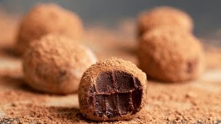 Easy Chocolate Truffles 4 Ways [upl. by Alimac]