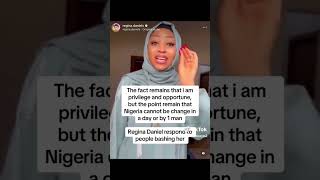 Regina Daniels Reply Nigerians for the insults [upl. by Todhunter]