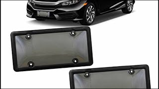 2 Of The Best License Plate Covers You Can Buy On Amazon [upl. by Durham986]