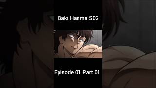 BAKI HANMA season 2 episode 01 part 01 anime baki shorts [upl. by Rostand86]