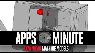 Haas Apps Minute  Download 3D Machine Models  Haas Automation Inc [upl. by Hannan775]