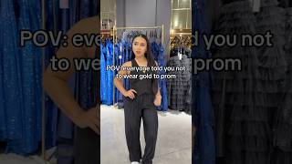 The gold 🤩 prom promdresses formal formaldresses promdressshopping dress [upl. by Hawkie]