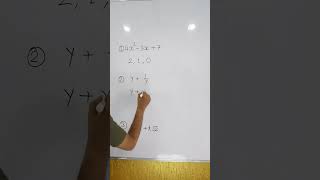 Polynomials class 9 No 1 short video shorts short [upl. by Emoryt651]