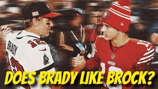 Tom Brady gives honest assessment of 49ers Brock Purdy amp doesn’t seem super high on Niners QB 🧐 [upl. by Hephzipa]