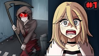 ANGELS OF DEATH  CHASED BY CRAZY SCYTHE MAN part 1 [upl. by Odlanra]