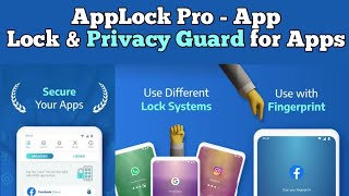 AppLock Pro  AppLock amp Privacy Guard for Apps 2021  AppLock Fingerprint Pro 2021 [upl. by Holly-Anne]