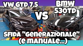 CARBURATORI BERGAMO MARINO ALLE PRESE CON LA GOLF GTD 75 E LA BMW 530TD DEL 2002 [upl. by Eixid]