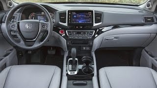 Honda Ridgeline Interior The Ridgelines controls are straightforward and attractive [upl. by Anatollo451]