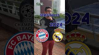 Bayer Múnich Vs Real Madrid 2024 fútbol championsleague diego uefa [upl. by Nylyrehc]