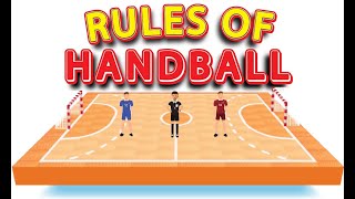 Rules of Handball  HANDBALL Rules  How to Play HandBall [upl. by Mundy]