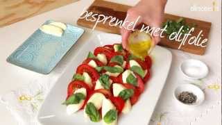 Caprese salade  Allrecipesnl [upl. by Bezanson]