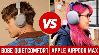 Bose Quietcomfort Ultra vs AirPods Max Headphones  Which is Best [upl. by Sheryle85]