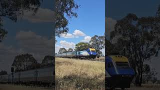 Melbournebound XPT at Marinna NSW Australia [upl. by Portuna]