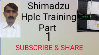 Shimadzu Hplc Training and Operation in Urdu Part 1 [upl. by Cadell]