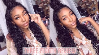 Kendras Boutique Hair Deep Wave 3 MONTH REVIEW  Takisha Etienne [upl. by Jermain]