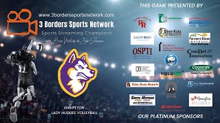 Wahpeton Lady Huskies vs Fargo North 91024 [upl. by Anaeli]