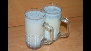 പാല്‍ സര്‍ബത്ത് രണ്ട് രീതിയില്‍  Milk Sarbath recipe in two ways  Paal sarbath [upl. by Mart951]