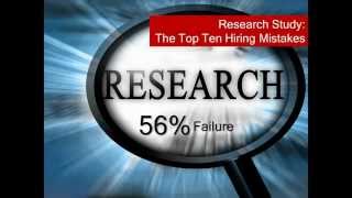 How to Overcome the Top Ten Hiring Mistakes [upl. by Peri]