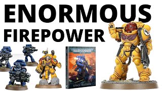 Anvil Siege Force  MASSIVE FIREPOWER from Codex Space Marines Detachment Review [upl. by Grigson]