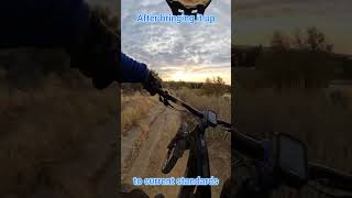 Bringing Old MTB Trail Up to Current Standards MTB trailbuilding jumpline shorts [upl. by Attelrahc]