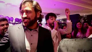 Ms Dhoni On Marriage  Rishabh Pant s Sister Marriage S kay Live Qismat De Maare  Ms Dhoni Song [upl. by Kallista]