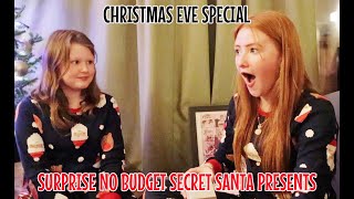 OPENING SURPRISE NO BUDGET SECRET SANTA PRESENTS  CHRISTMAS EVE SPECIAL [upl. by Hadden]