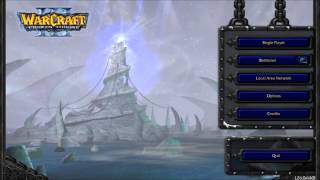 Warcraft 3 Frozen Throne Game Menu With Sound [upl. by Ahsie48]