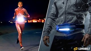 Now on Kickstarter Lumabelt Bright LED Light Belt With ZipUp Pocket [upl. by Eitsyrk97]