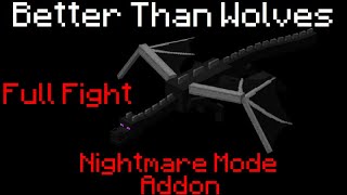 BTW Nightmare Mode  Ender Dragon FULL FIGHT [upl. by Negroj762]