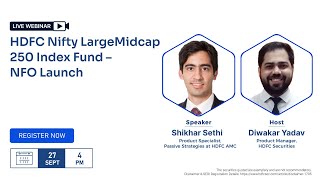 HDFC Nifty LargeMidcap 250 Index Fund – NFO Launch [upl. by Callery242]