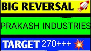 prakash industries share latest news prakash industries share latest news today prakash industries [upl. by Auohp]