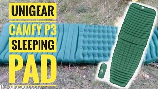 Unigear Camfy P3 sleeping pad  honest testing [upl. by Claybourne]