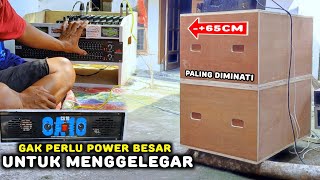 PALING DIMINATI  Terbukti Dengan Power Kecil Menggelegar Suara Box Subwoofer 15 inch [upl. by Yerffoj]