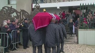 Eusebio funeral takes place in Lisbon [upl. by Yirinec]