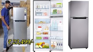 Samsung double door fridge 236 liters  Samsung fridge  samsungdoubledoorfridge referralguru [upl. by Atiekahs288]