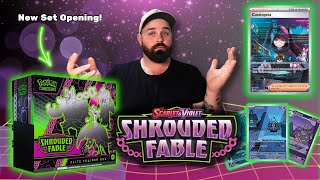 POKEMON SHROUDED FABLE IS HERE Will it be worth it Shrouded Fable ETB Opening [upl. by Nirb821]