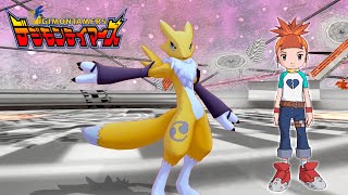 Renamon Digimon Tamers All Digivolutions  Digimon Story Cyber Sleuth Hackers Memory [upl. by Aicac618]