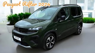 New Peugeot Rifter 2024 Interior and Exterior Details [upl. by Leirua]