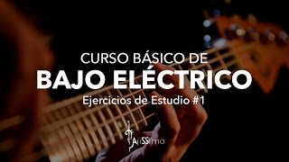 Curso Básico de Bajo Eléctrico 4 [upl. by Ahsikcin827]