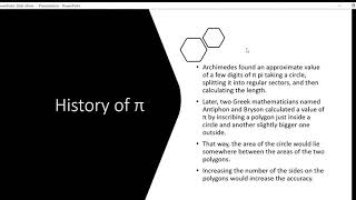 A History of Numbers 1  Pi [upl. by Yenitsed840]