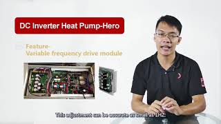 Hero Series DC Inverter Heat Pump for House Heating and Cooling [upl. by Eytteb]