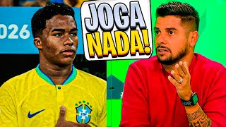 Endrick não chegará ao nível de Adriano Imperador  Dizem Comentaristas [upl. by Yelyk735]