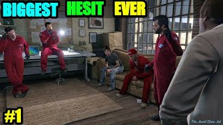 The BIGGEST Heist in GTA V History [upl. by Aliahkim869]