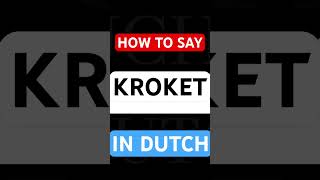 How DELICIOUS  A Dutch Kroket 🇳🇱 dutch dutchlanguage [upl. by Sholeen736]