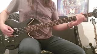 KISS  Childhoods End Bass Cover  Gene Simmons  Spector [upl. by Zoe]