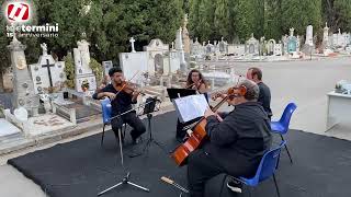 LIVE dal Cimitero di Termini  concerto quartetto d’archi per Giuseppe Mulè [upl. by Nerac]