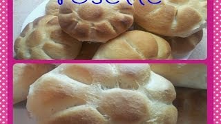 ROSETTE SEMPLICI PANE RICETTA BIMBY [upl. by Keisling385]