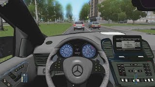 City Car Driving  MercedesBenz GLS AMG Black Edition  Street Racing [upl. by Darken897]