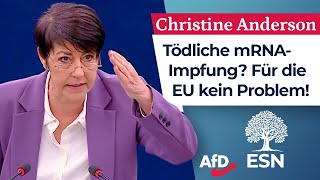 Tödliche mRNAImpfung Für die EU kein Problem – Christine Anderson AfD [upl. by Sivaj]